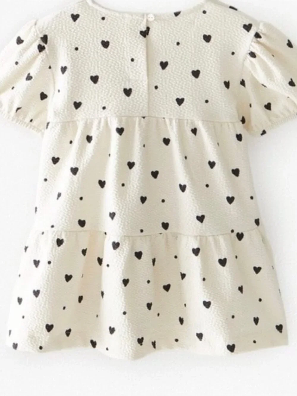 Zara Babygirl Heart Print Dress 4/5
